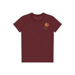 T-shirt Cat graphic 0035 - Maroon