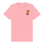 T-shirt Cat graphic 0035 - Pink