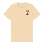 T-shirt Cat graphic 0035 - Soft Cream