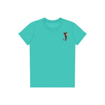 T-shirt Cat graphic 0036 - Teal