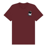 T-shirt Cat graphic 0037 - Maroon