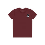 T-shirt Cat graphic 0037 - Maroon