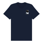 T-shirt Cat graphic 0037 - Navy
