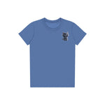 T-shirt Cat graphic 0038 - Columbia Blue