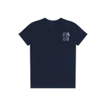 T-shirt Cat graphic 0038 - Navy
