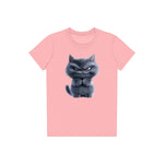 T-shirt Cat graphic 0038 - Pink