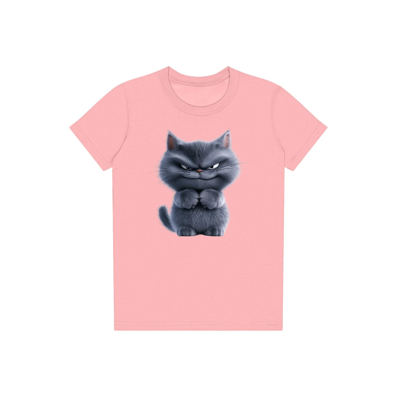 T-shirt Cat graphic 0038 - Pink