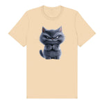 T-shirt Cat graphic 0038 - Soft Cream