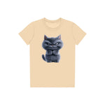 T-shirt Cat graphic 0038 - Soft Cream