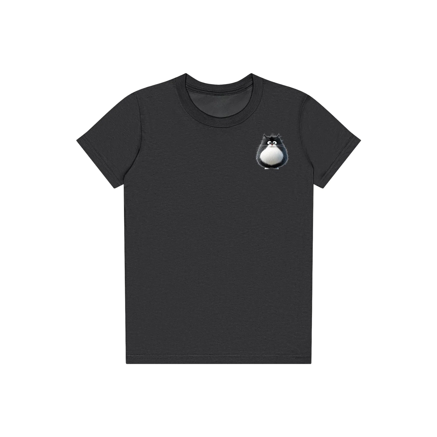 T-shirt Cat graphic 0039 - Dark Grey