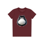 T-shirt Cat graphic 0039 - Maroon
