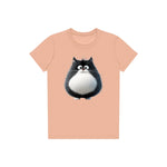 T-shirt Cat graphic 0039 - Peach