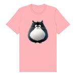 T-shirt Cat graphic 0039 - Pink