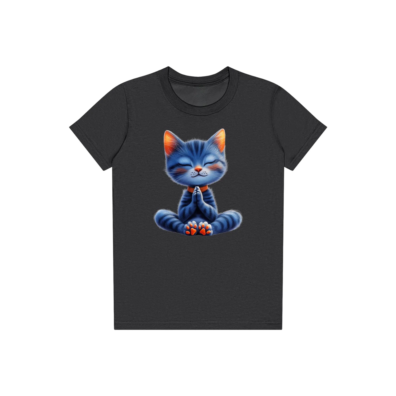 T-shirt Cat graphic 0040 - Dark Grey