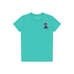 T-shirt Cat graphic 0040 - Teal