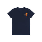 T-shirt Cat graphic 0041 - Navy