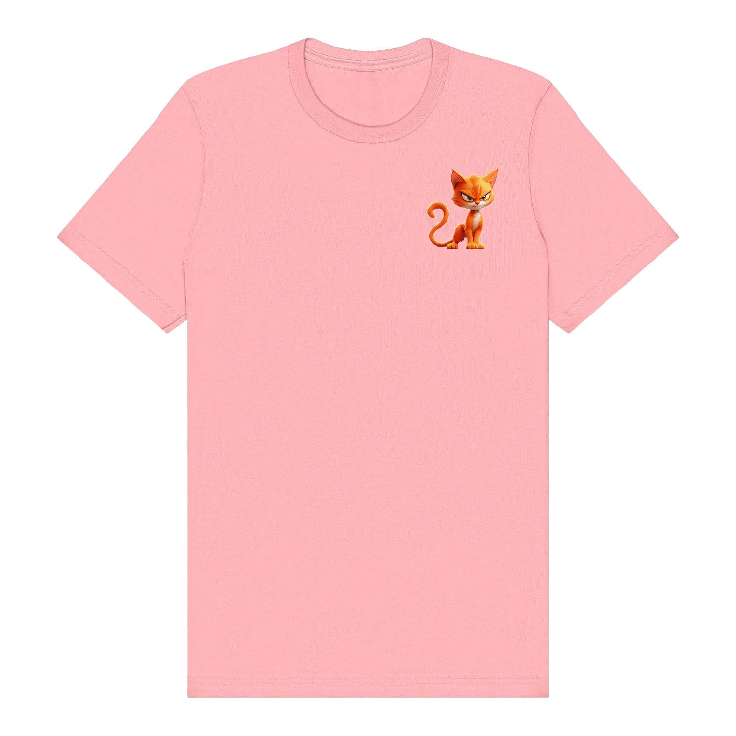 T-shirt Cat graphic 0041 - Pink