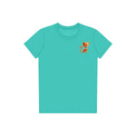 T-shirt Cat graphic 0041 - Teal