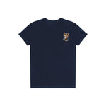 T-shirt Cat graphic 0042 - Navy