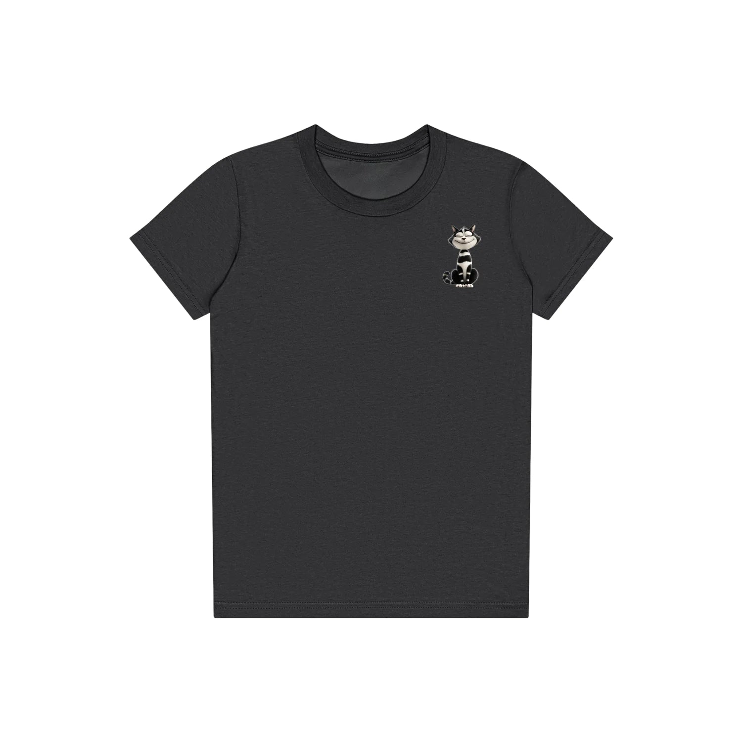 T-shirt Cat graphic 0045 - Dark Grey
