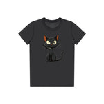 T-shirt Cat graphic 0047 - Dark Grey