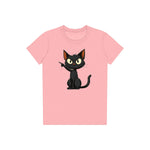 T-shirt Cat graphic 0047 - Pink