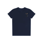 T-shirt Cat graphic 0049 - Navy