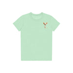 T-shirt Cat graphic 0051 - Mint