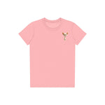 T-shirt Cat graphic 0051 - Pink