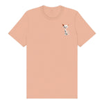 T-shirt Cat graphic 0052 - Peach