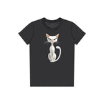 T-shirt Cat graphic 0053 - Dark Grey