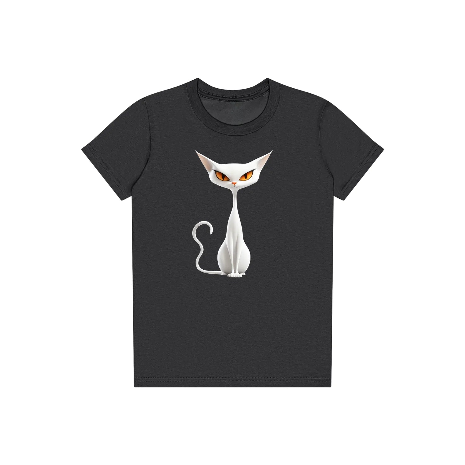 T-shirt Cat graphic 0054 - Dark Grey