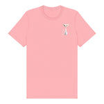 T-shirt Cat graphic 0054 - Pink