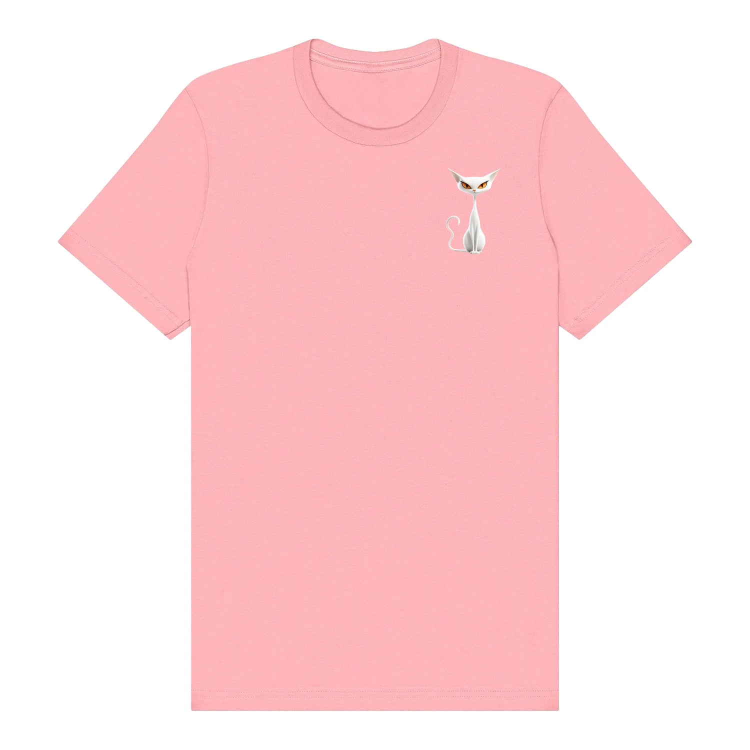 T-shirt Cat graphic 0054 - Pink