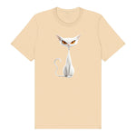 T-shirt Cat graphic 0054 - Soft Cream