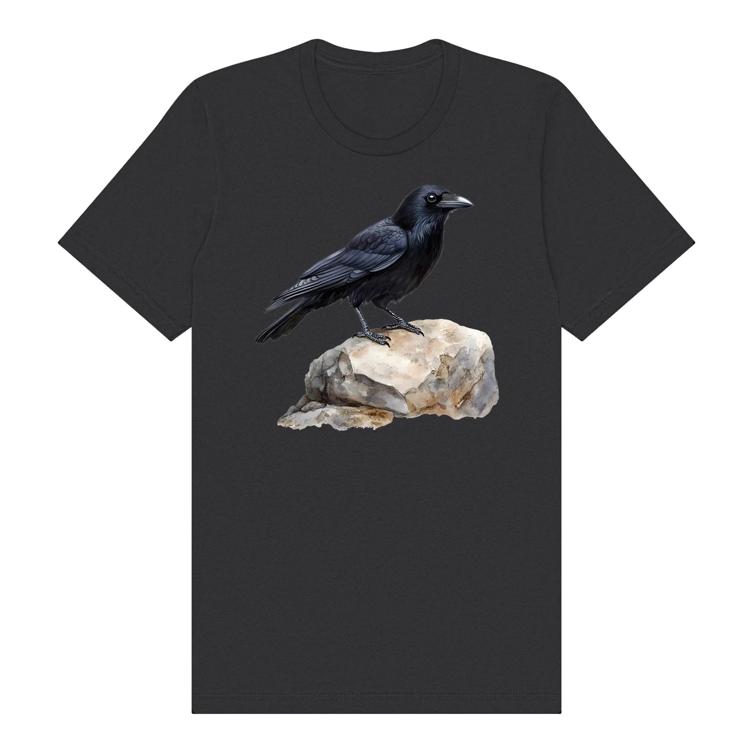 T-shirt common Bird graphic 0001 - Dark Grey