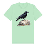 T-shirt common Bird graphic 0001 - Mint