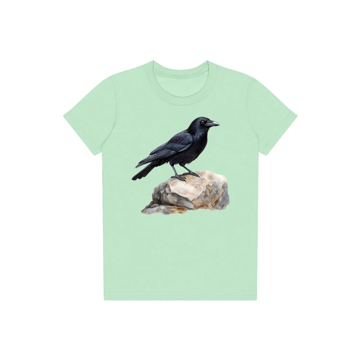 T-shirt common Bird graphic 0001 - Mint