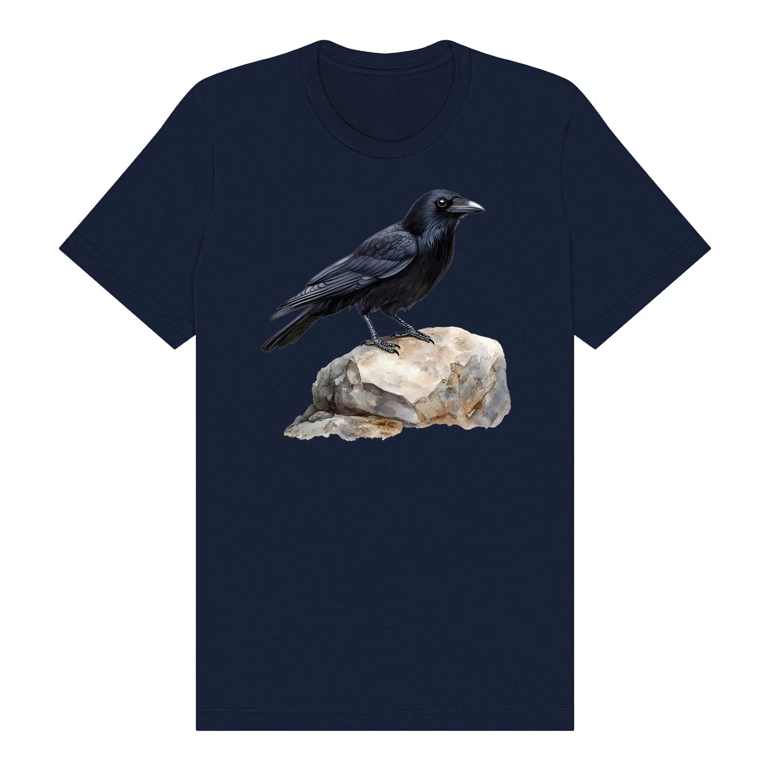 T-shirt common Bird graphic 0001 - Navy