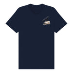 T-shirt common Bird graphic 0001 - Navy