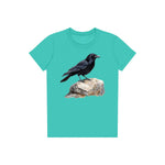 T-shirt common Bird graphic 0001 - Teal