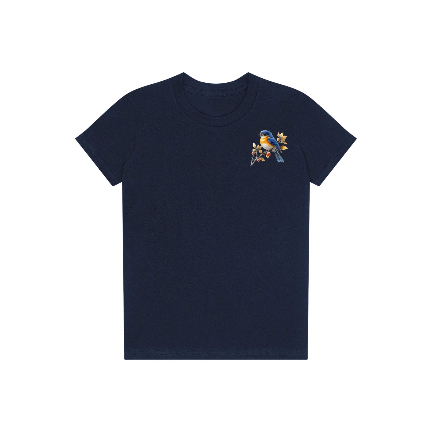 T-shirt common Bird graphic 0002 - Navy