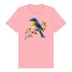 T-shirt common Bird graphic 0002 - Pink