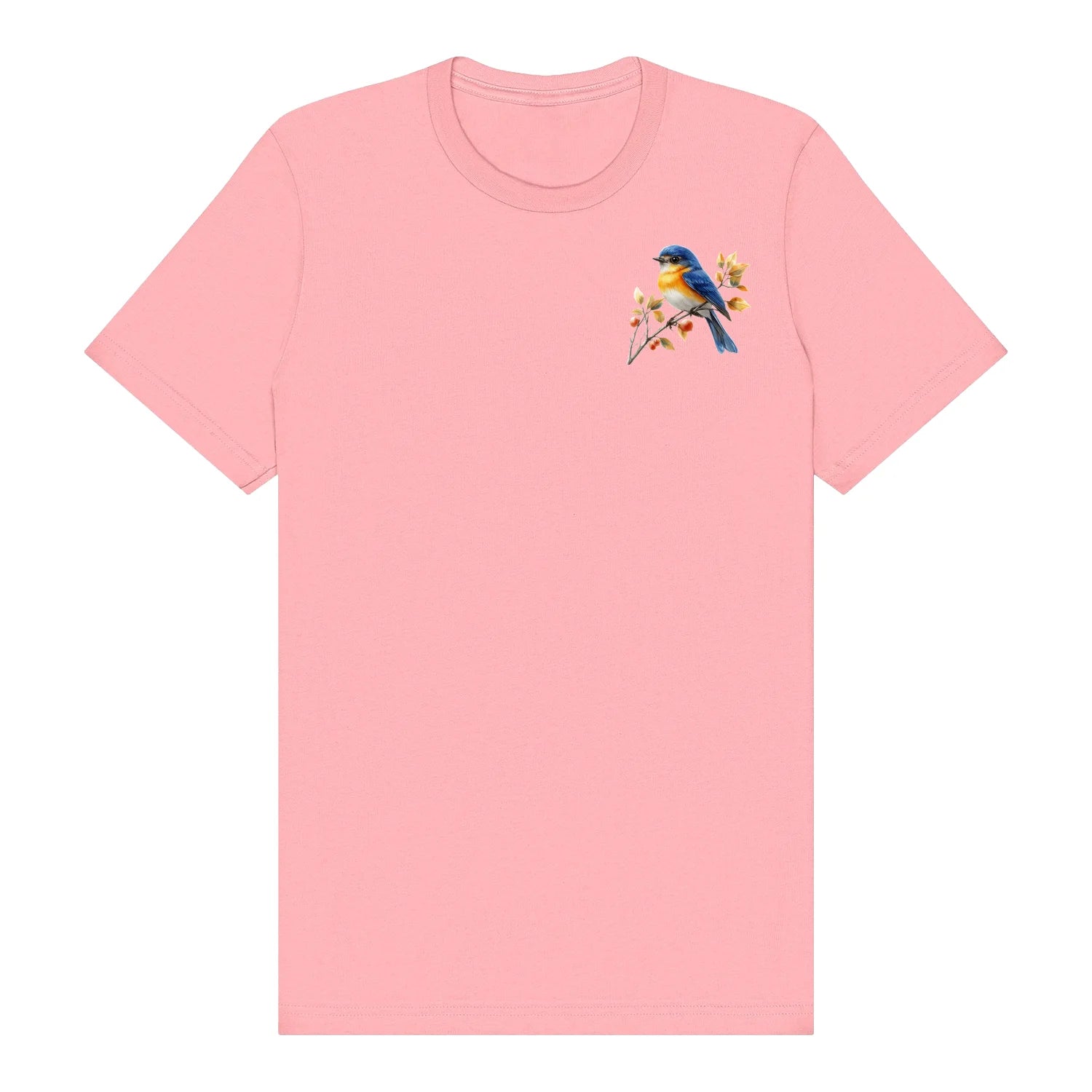 T-shirt common Bird graphic 0002 - Pink