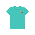 T-shirt common Bird graphic 0002 - Teal