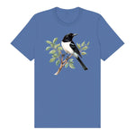 T-shirt common Bird graphic 0003 - Columbia Blue