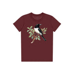 T-shirt common Bird graphic 0003 - Maroon
