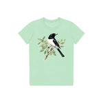 T-shirt common Bird graphic 0003 - Mint