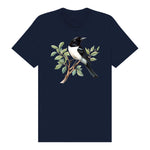 T-shirt common Bird graphic 0003 - Navy