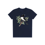 T-shirt common Bird graphic 0003 - Navy